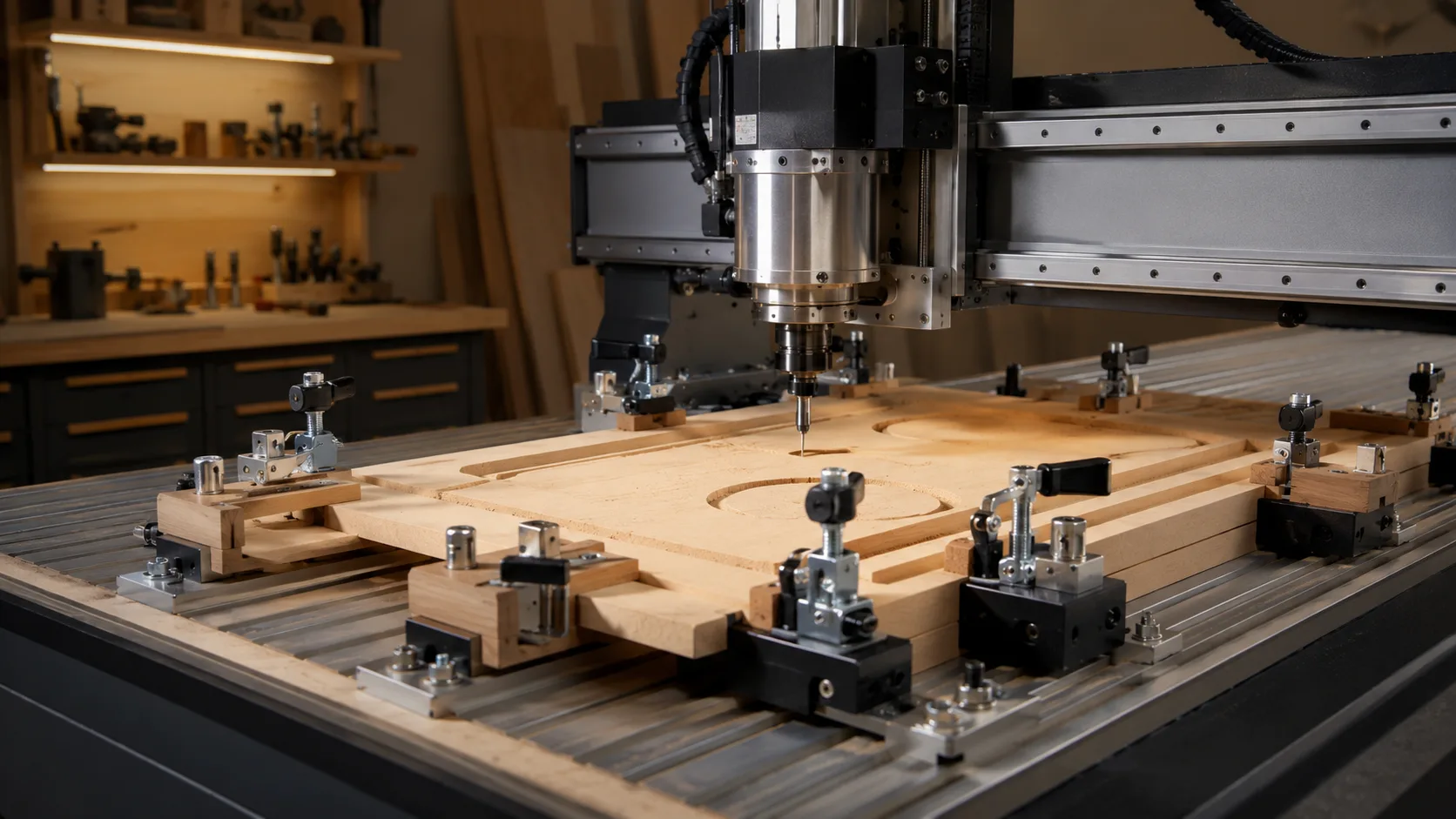 Ahşap CNC Router Bağlantı Aparatı Nedir? Nerelerde Kullanılır?