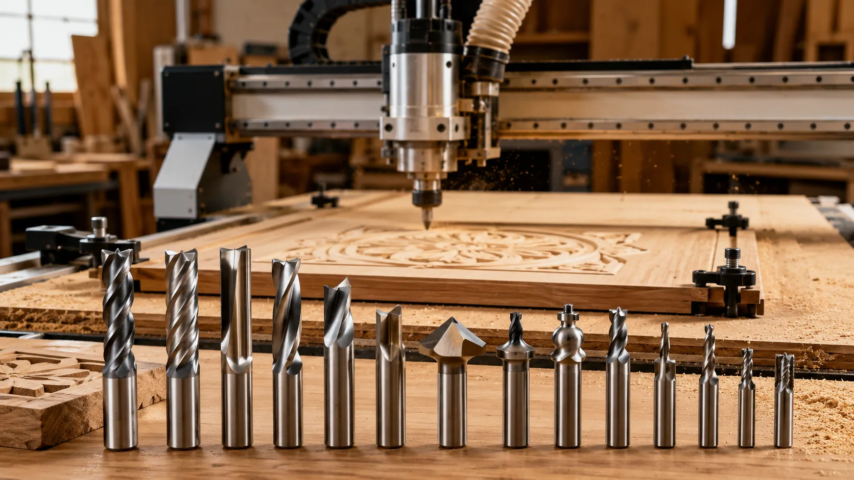 Ahşap CNC Router Kesici Takım Nedir? Doğru Uç Seçimi ve Kullanımı