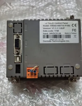 Cermate PA043-WST10-P1R0 4.3 İnç HMI Operatör Paneli